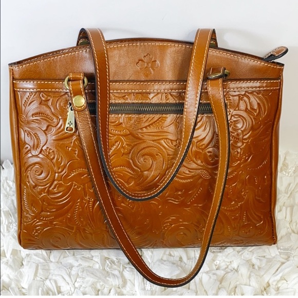 Patricia Nash Handbags - Patricia Nash Tooled Poppy Leather Handbag